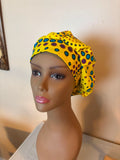 Mandala Sunburst Bouffant Scrub Cap