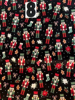 Christmas Nutcrackers Fabric #8