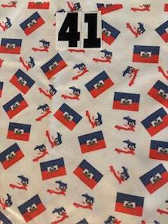Haitian Flags 'Fabric #41