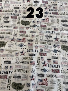 Patriot Fabric #23