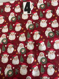Santa Christmas Fabric #4